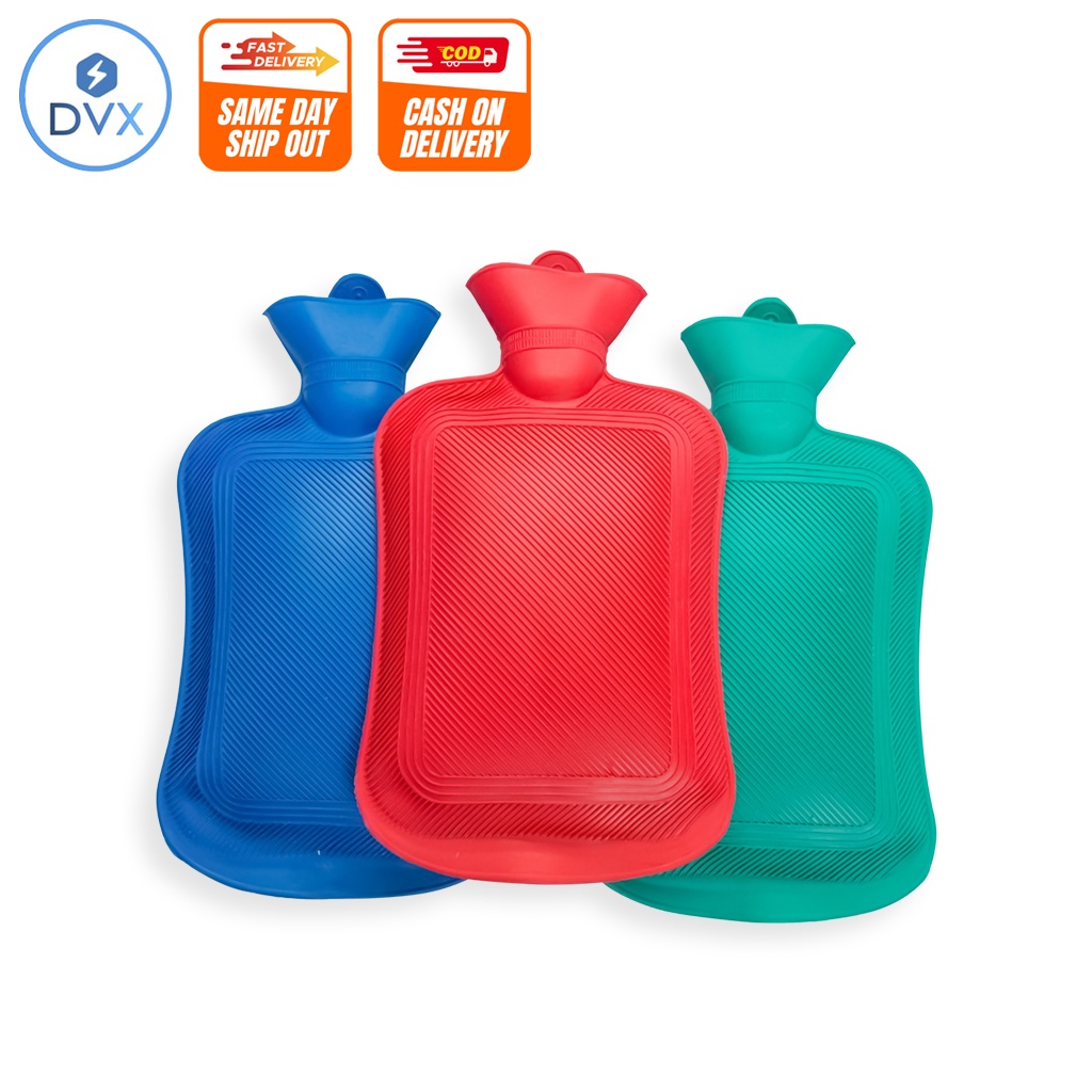 COD DVX Water Bag Hot&Cold 500ml 1000ml 2000ml Rubber Warm Compress first aid kit makapal fever