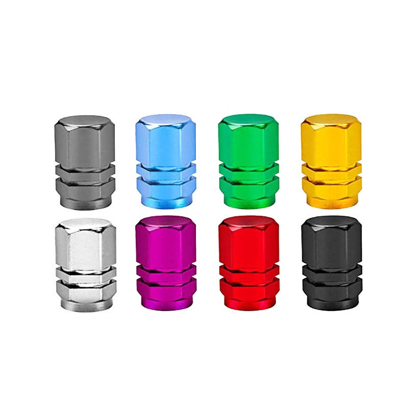1PCS Tire Schrader Valves Caps for Bicycle Motorcycle Car Aluminium