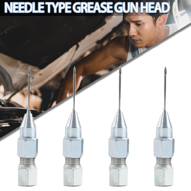 Jacansi GreaseGun Needle Tip of The Mouth Adapter Grease Injector