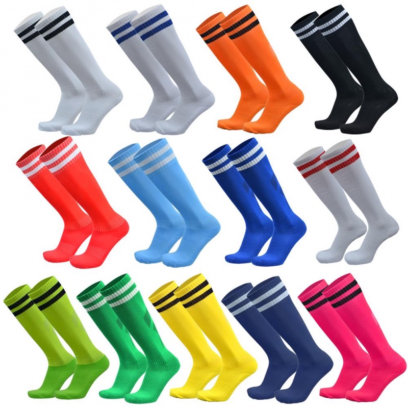 Football Long Socks Cotton Kids Soccer Over Knee Socks Baseball Hockey