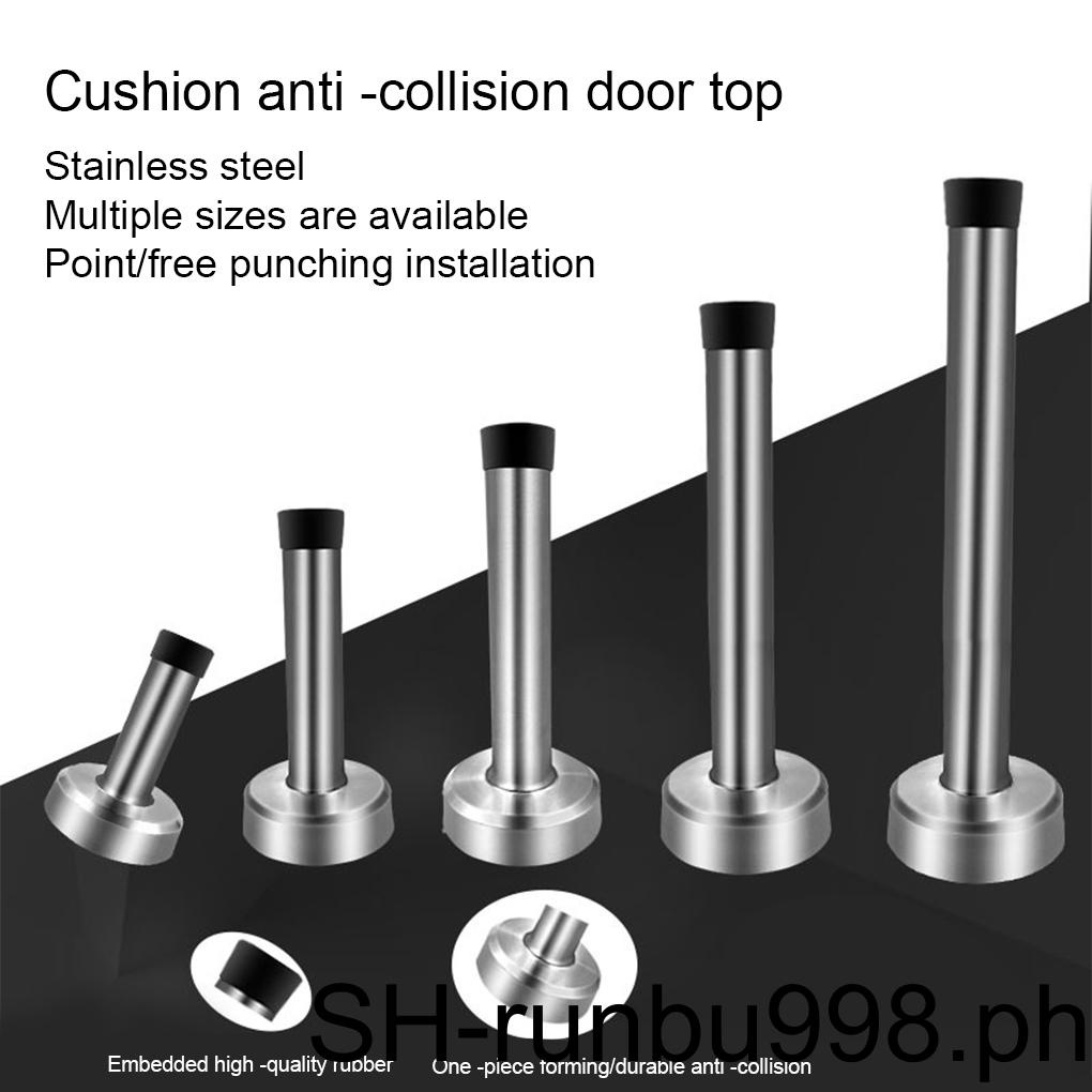 Silver Rubber Door Stop - Door Secure And Safe Easy To Install Modern ...