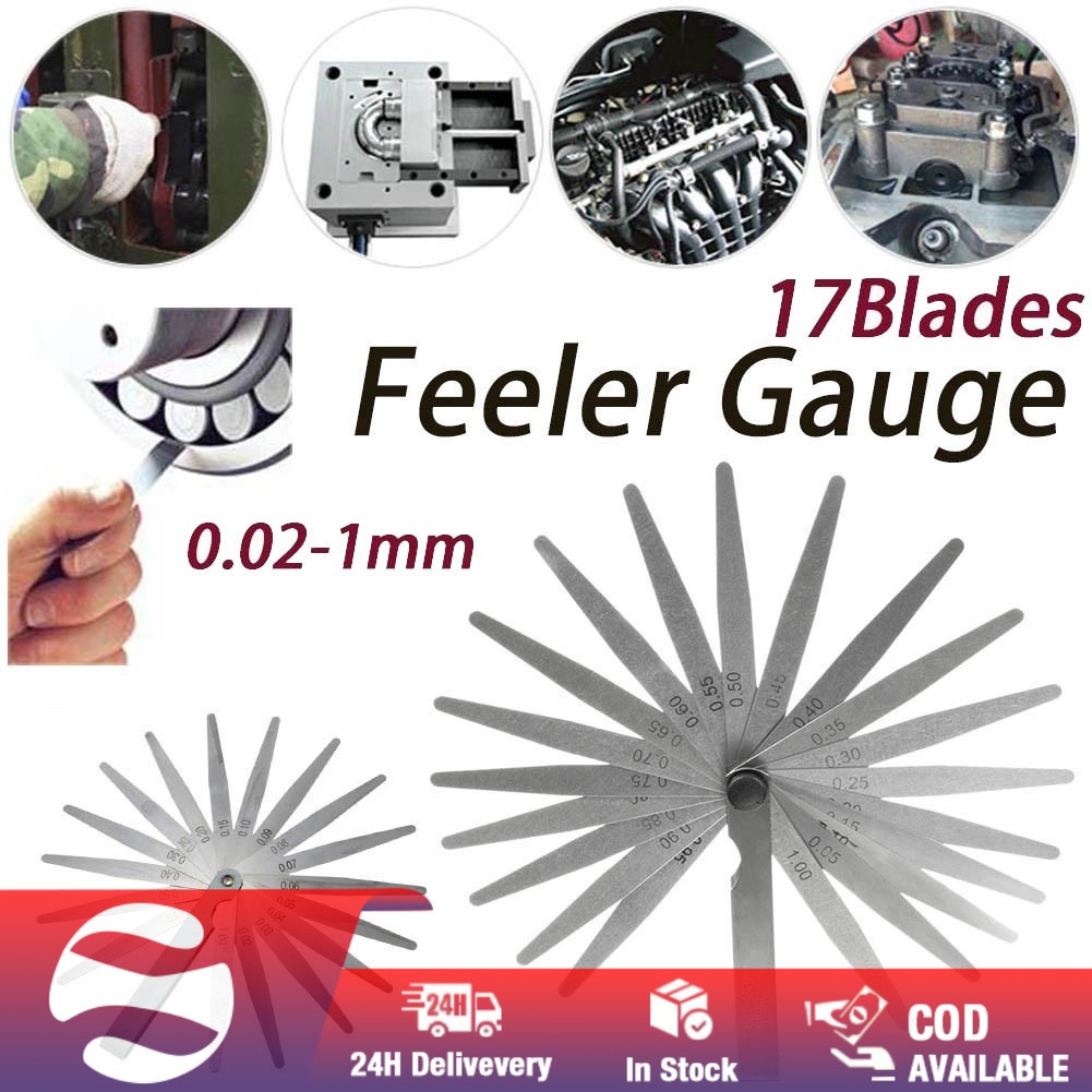 Stainless steel highprecision feeler gauge multi specification gap