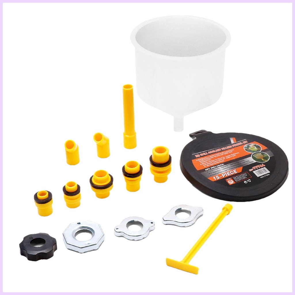 Coolant Filling Kit Radiator Coolant Filling Funnel Kit No Spill Funnel ...