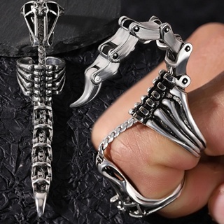 1pc Stainless Steel Rings 3D Women Body Shape Gothic Punk Motorcycl Jewelry  Gifts Free Shipping