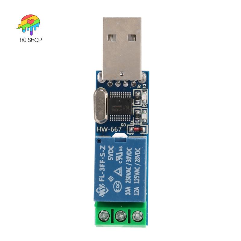 LCUS - type 1 USB relay module USB intelligent switch control | Shopee ...