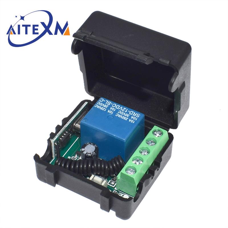 RF Transmitter 433 Mhz Remote Controls with Wireless Remote Control ...