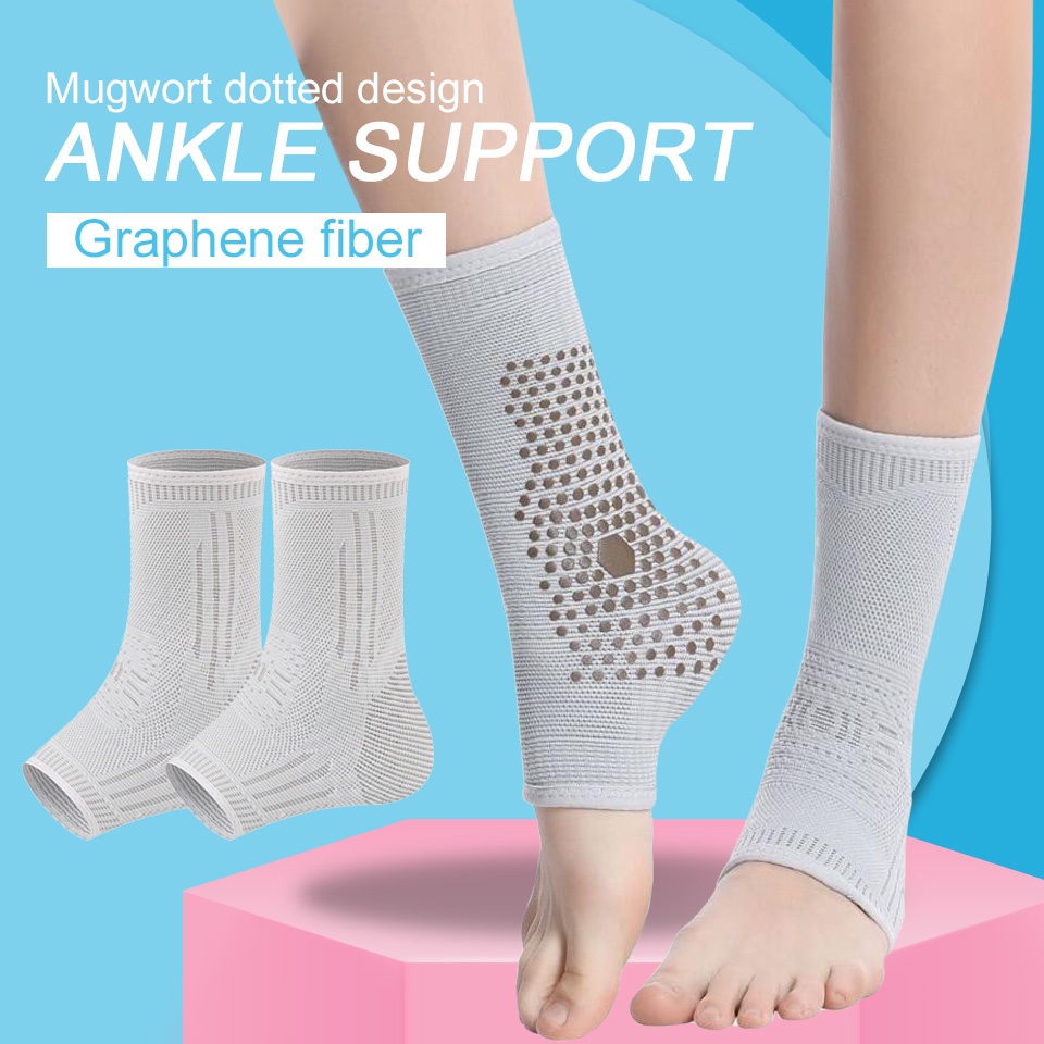 Sport Ankle Support Graphene Warmth And Cold Protection Ankle Mugwort