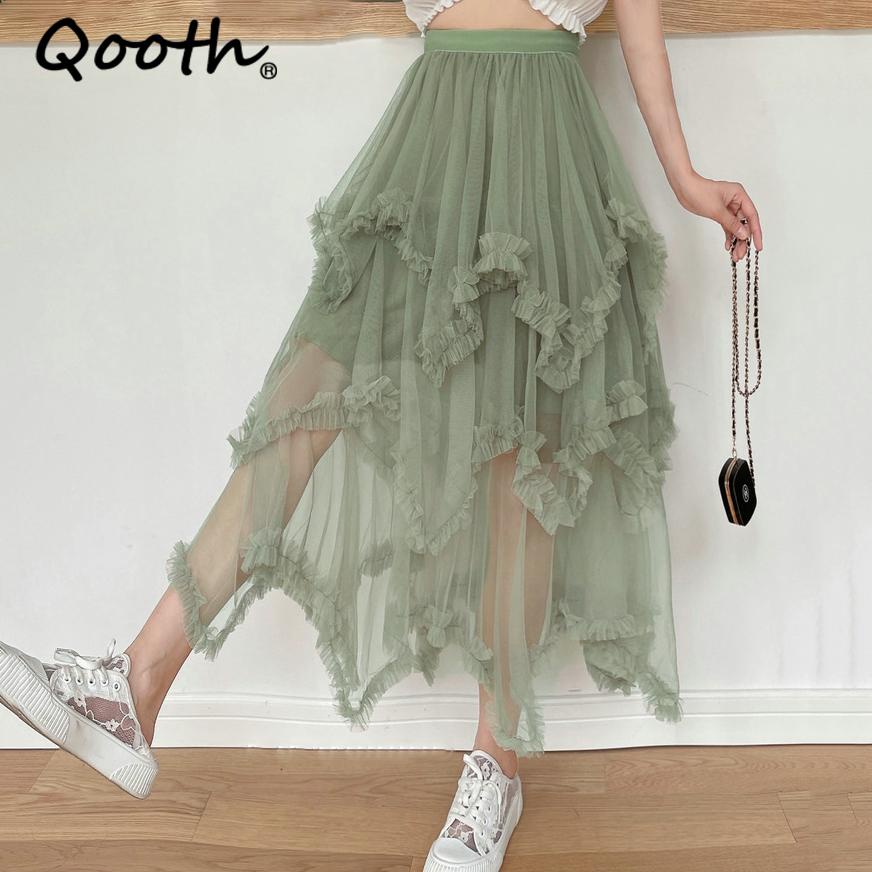 emerald green strapless puffy midi tulle dress Milla Women's Strapless Puffy Midi Tulle Dress