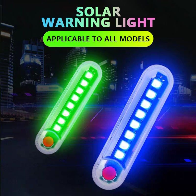 LED solar warning light is suitable for cars/motorcycles/electric ...
