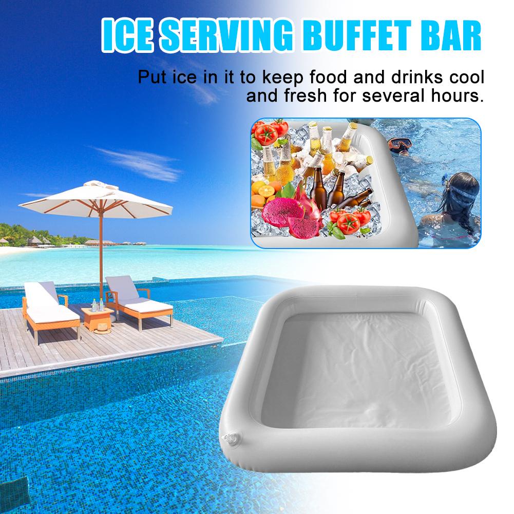 Inflatable Ice Serving Buffet Bar Food & Drinks Cooler Inflatable ...