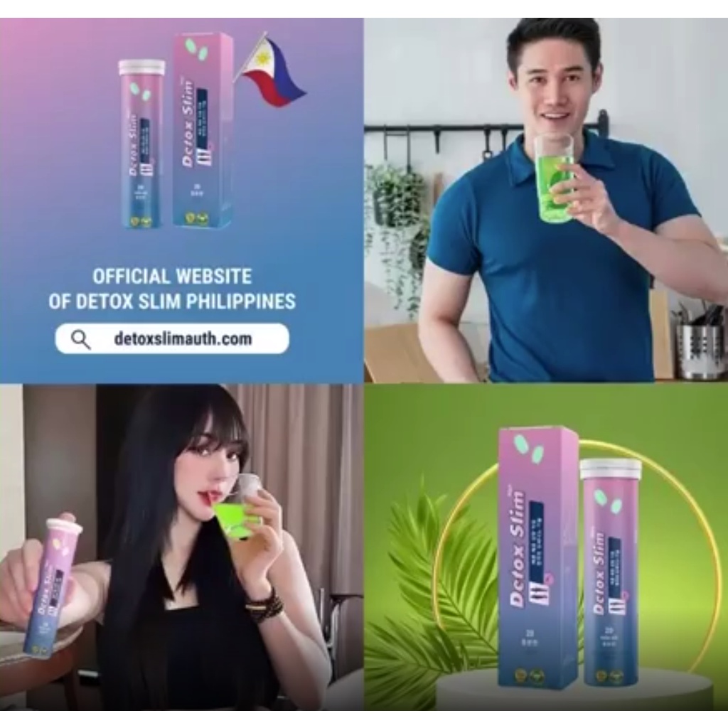 COD Original FDA Detox Slim Slimming Weight Loss Slim Body Effervescent