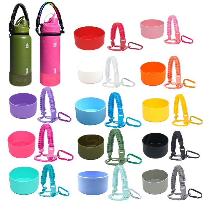 SUGAW Aquaflask Paracord Handle Rope Water Bottle Handle Tumbler