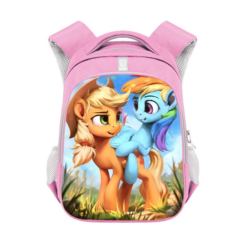 My Little Pony Unicorn anime kids bag for girl student school bag 4-10  years Casual fashion cute cartoon 36cm children backpack breathable outdoor 