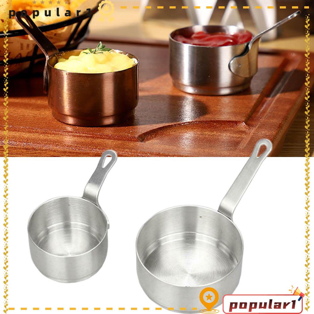 Coffee Stainless Steel Milk Pot Frying Non Stick Saucepan Mini Sauce Pan  Small