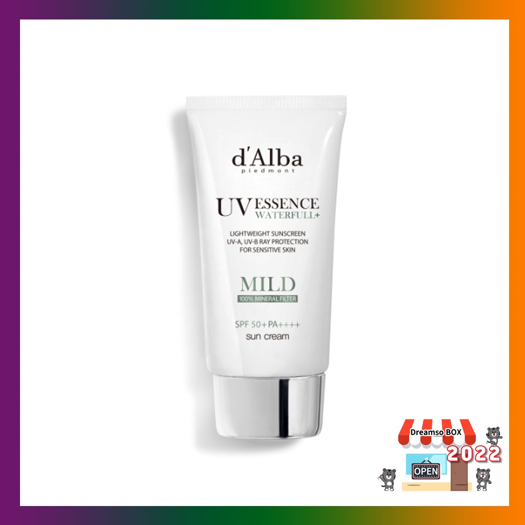 DALBA Vegan Waterpool Mild Sun Cream SPF 50+ PA ++++ 50ml/ Korean ...