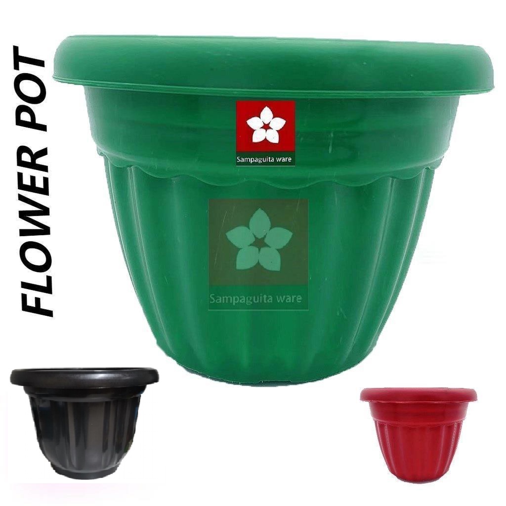 BIG Flower Pot Plastic Flower Pot (Factory Direct Sale) Shopee