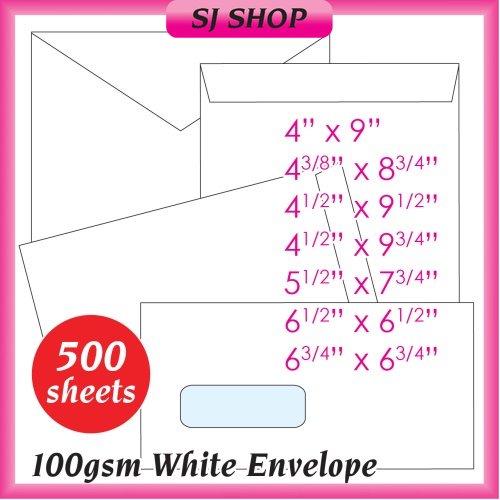 4 5 8 x 6 1 4 envelope