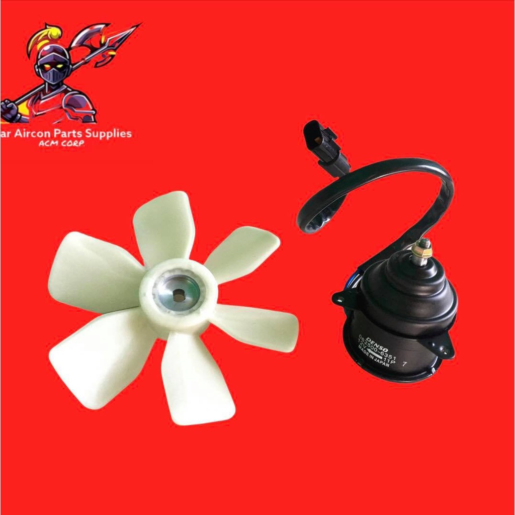 Mitsubishi Pajero Sub Secondary FAN MOTOR WITH BLADE ASSEMBLY for ...