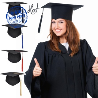 Class Act Graduation Adult Unisex Matte Graduation Cap with Matching Bling  Charm Tassel, Light Blue