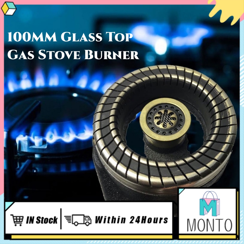 100mm Kitchen Gas Stove Burner Replacement Part Kitchen Glass Top For