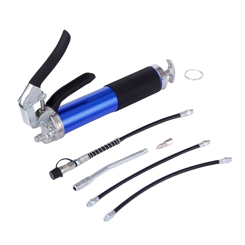 9000 P Heavy Duty Pistol Grip Grease Gun Set 400cc Manual Grip Grease