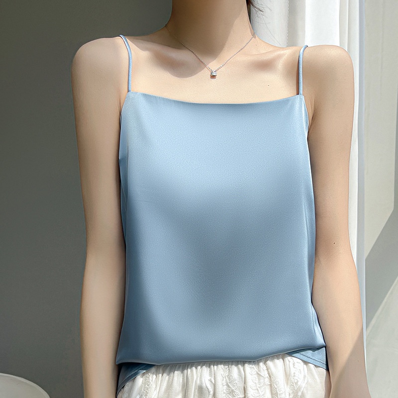 Womens Fashion Summer Clothes Casual Sleeveless Halter Top Solid Color Camisole  Ladies Off Shoulder Shirts Loose Blouse Plus Size Cami Tank Tops