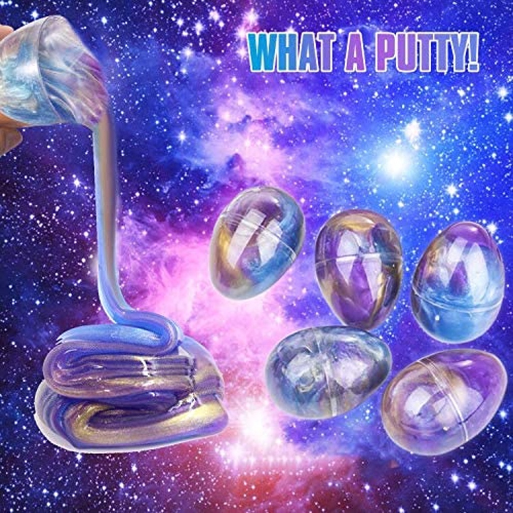 Slime DIY Kit Crystal Clay Set Non-toxic Bubbles Blowing Slime Magical ...