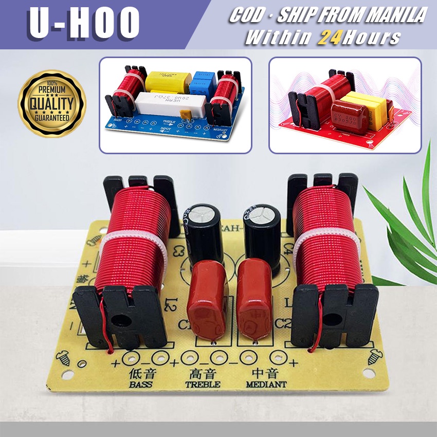 800W 2 Way Speake Audio Fequency Divide Teble Bass 2 Unit Crossover Filters Diy Hifi H2xk4013%2f15361352828