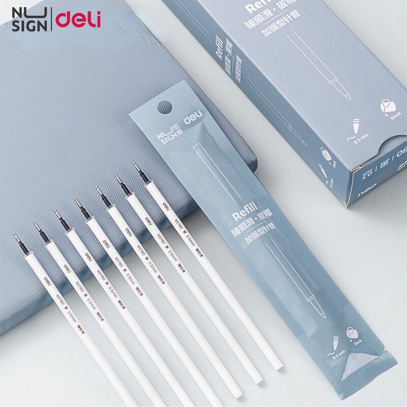 Deli Nusign Gel Pen Refills 0.5mm Black | Shopee Philippines