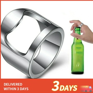 1PC Plastic Small Can Opener Drink Beer Cola Beverage Bottle Opener Easy  Pull Ring Kitchen Restaurant Party Bottle Opening Tool
