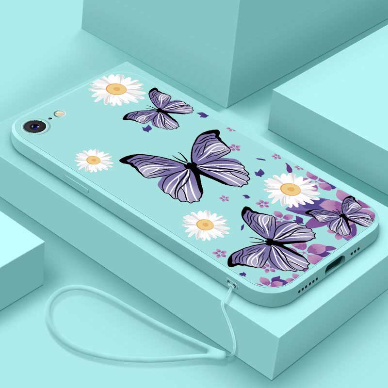 for iPhone Plus iphone6 Plus 6S Plus Little Daisy Butterfly
