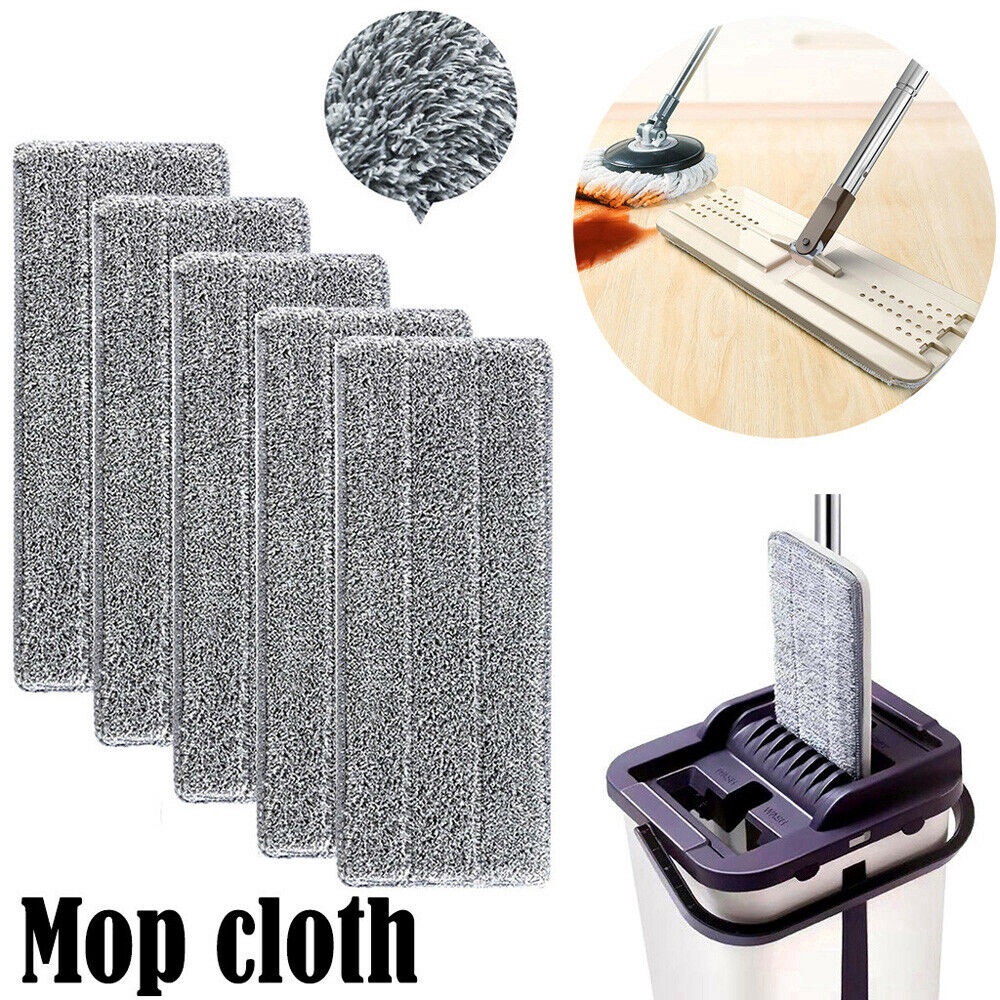 2 In 1 Mop Replacement Cloth/Microfiber Self Wring Pad/Mop Head Floor ...