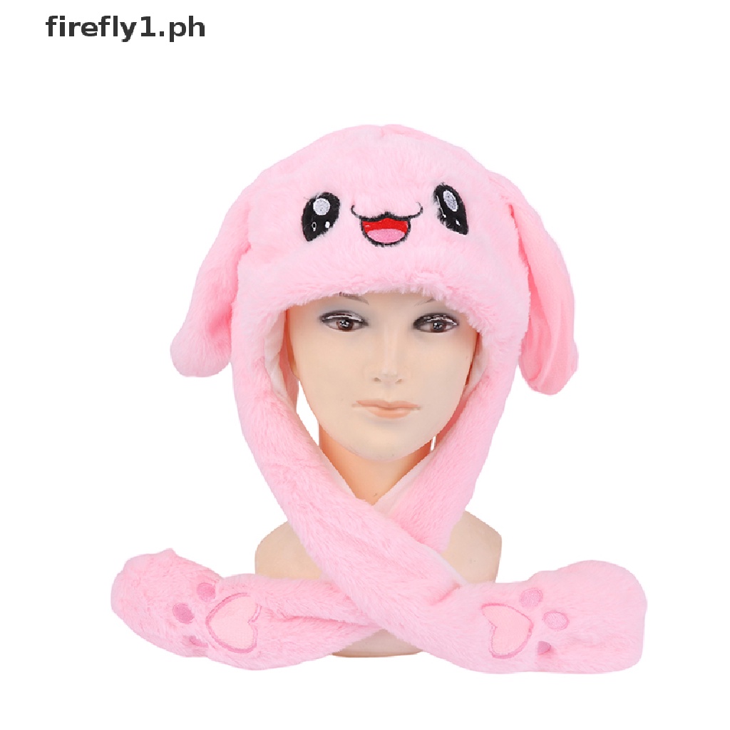 [Firefly] Women's Movable Bunny Ears Hats With Lights Girls Winter ...