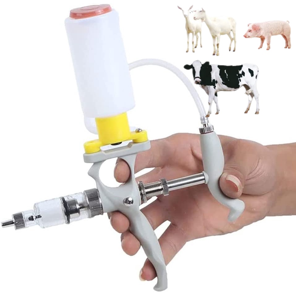 5ml Veterinary Syringe Continuous Injector Poultry Injectable