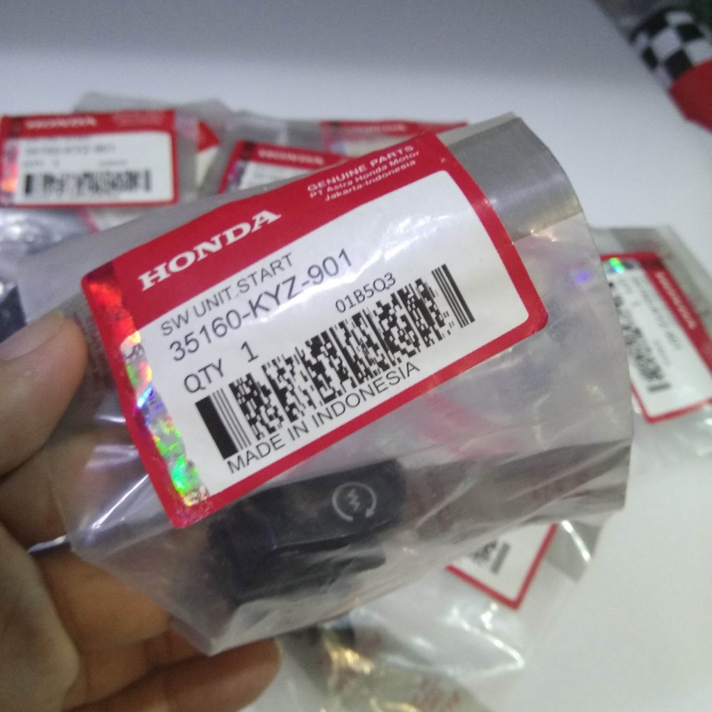 (D18) Genuine Honda Starter Switch Click V1(only) & Beat Fi V1 V2 V3 ...