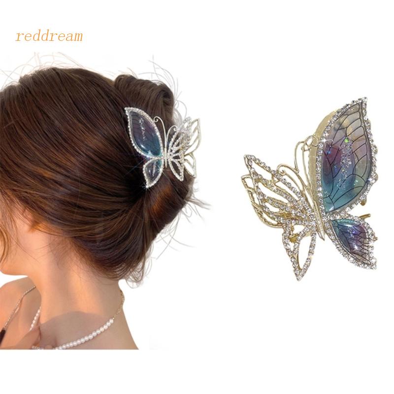 Gold Diamanté Faux Pearl Twist Hair Claw Clip | New Look