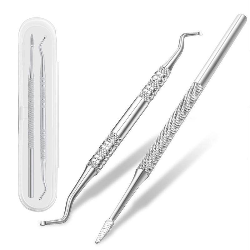 Double Ended Ingrown Toe Correction Files Stainless Steel Toe Nail Care ...