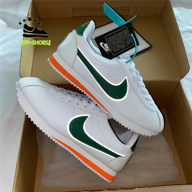 New 『FP•SHOES』 Classic N8866K CORTEZ White Green Forrest Gump Sports ...