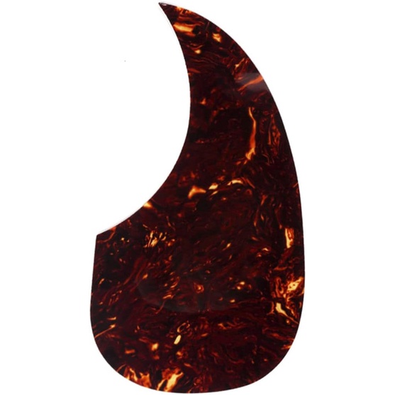 Pickguard A Goccia Tartarugato Scuro – Adesivo Antigraffio Per Chitarra - Foto 4