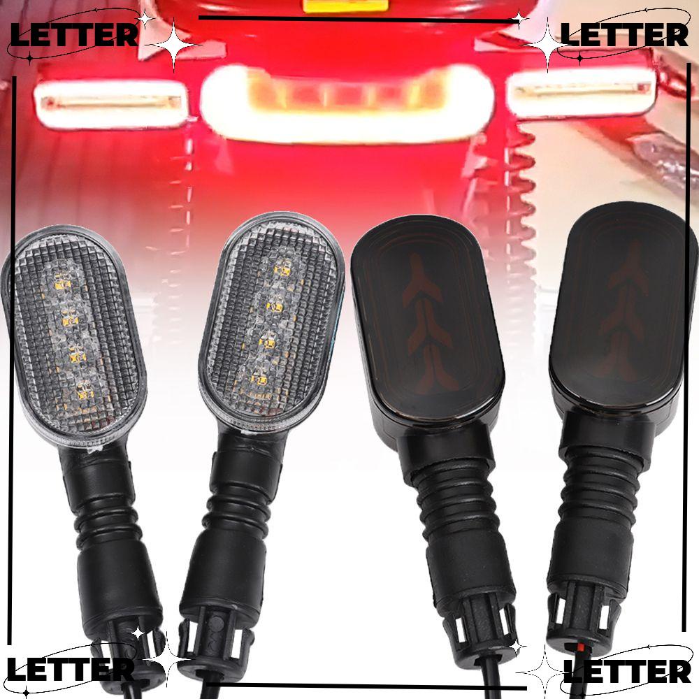 LET 1 pair Electric Tricycle Rear Light Waterproof Night Lighting Safety Warning Ebike Tail