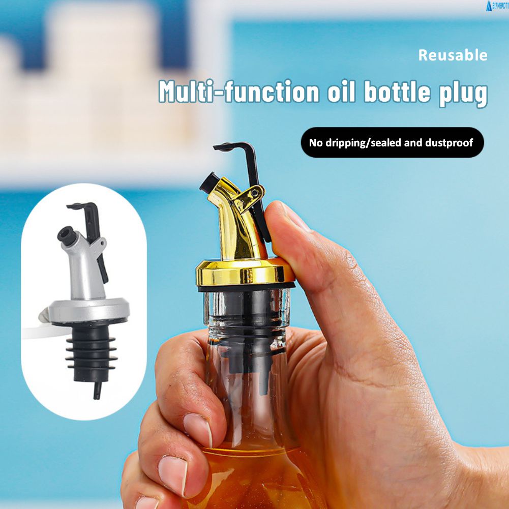 Oil Sauce Vinegar Bottle Flip Cap Oil mouth oil pot plug Stopper