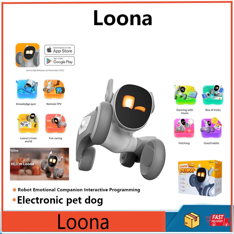 Loona robot Smart robot Dog Emotional Accompanying Interactive ...