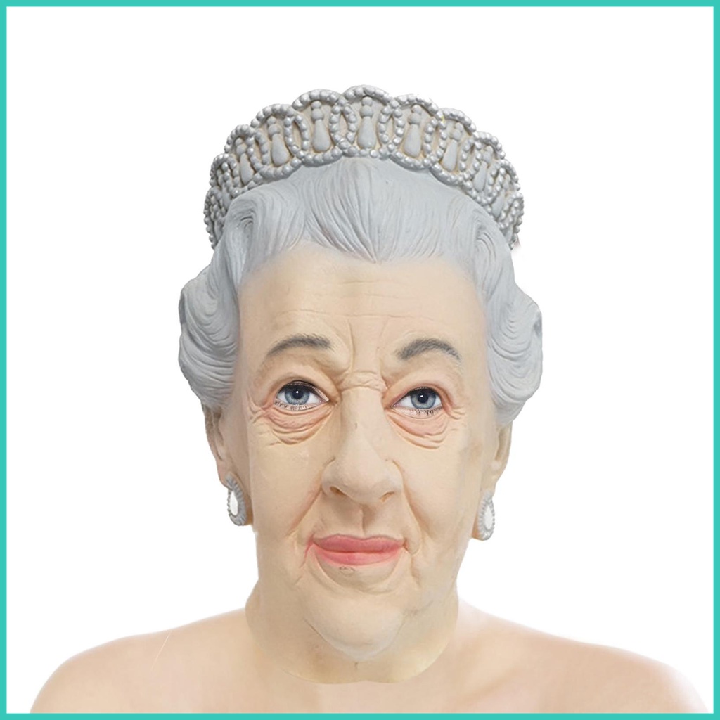 Queen Elizabeth Face Shield Platinums Jubilee Royal Family Face Shield ...