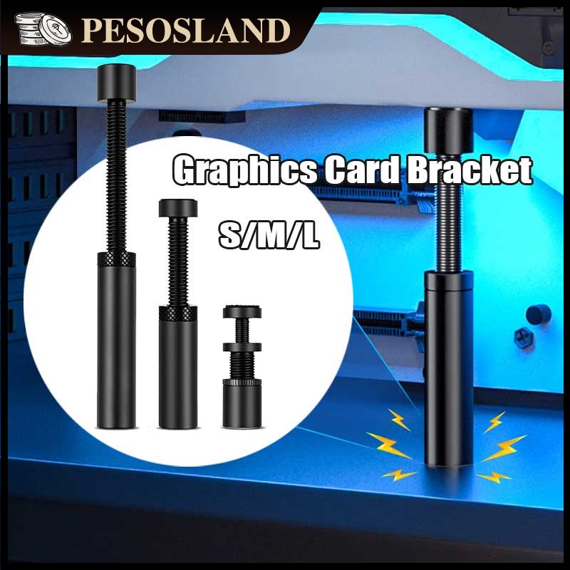 Aluminum Telescopic GPU Holder Stand Graphics Card Brace Magnetic PC ...