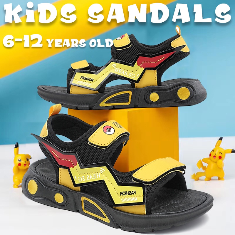 Sandals for Kids Boy Shoes Nonslip Soft Sole Slippers for Children