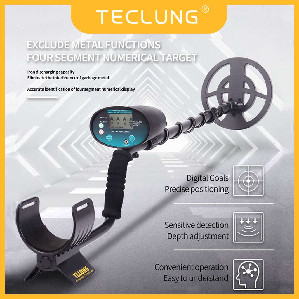 Gold Detector Gt620 Underground Metal Detector Alat Pengesan Logam Emas 