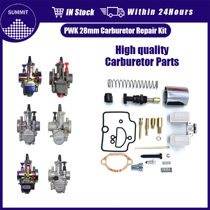 Motorcycle Carburetor Repair Kit for Keihin Cpo Koso carb PWK 28mm