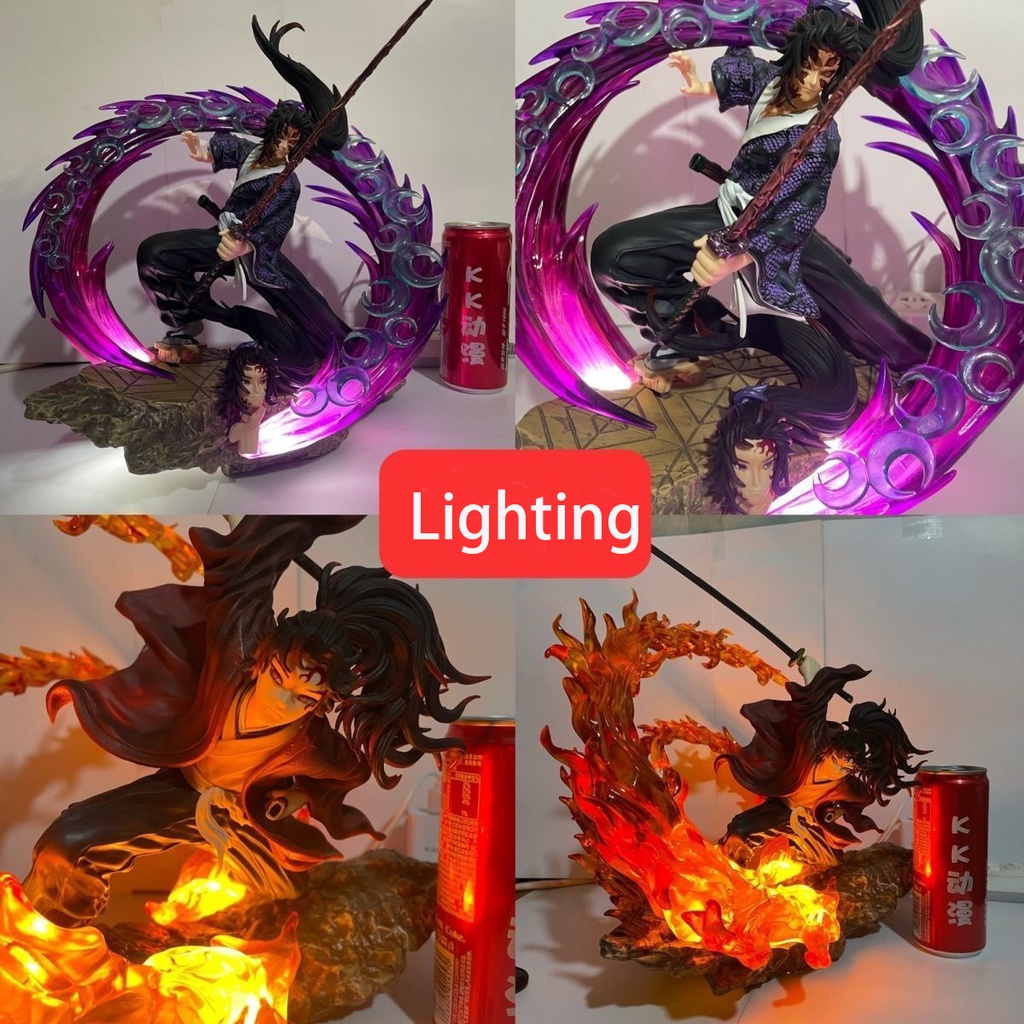 Anime Figuren Set 30cm - Kokushibo, Yoriichi, Gyutaro & Daki Sammlerstücke