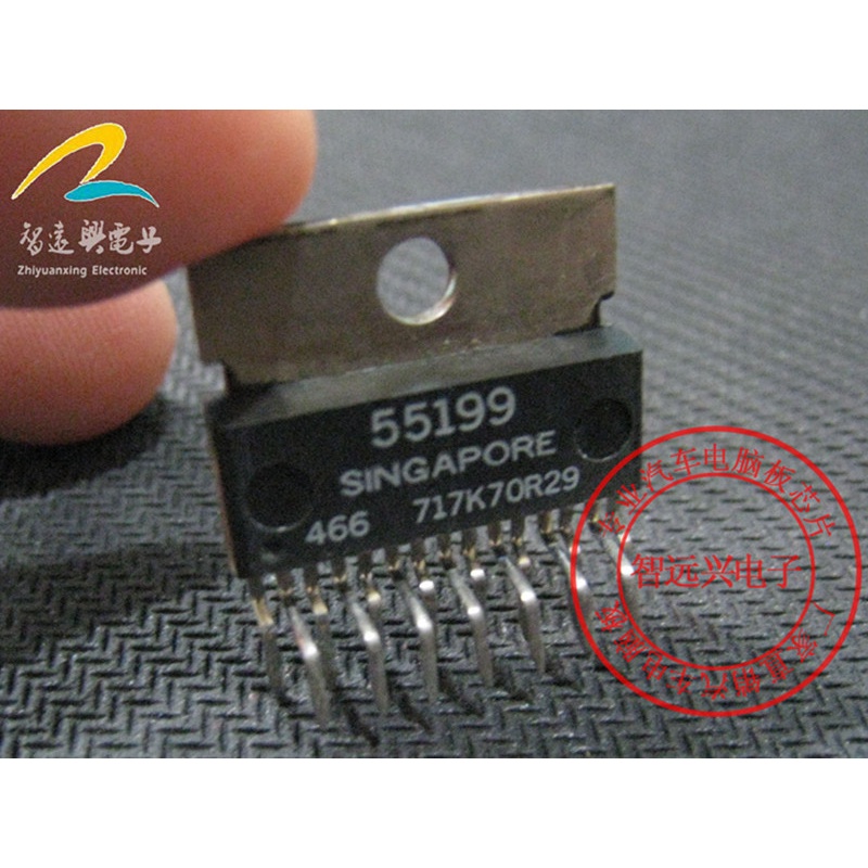 55199 Car Computer Board Power Ic Chip Red and White Plug Driving ...