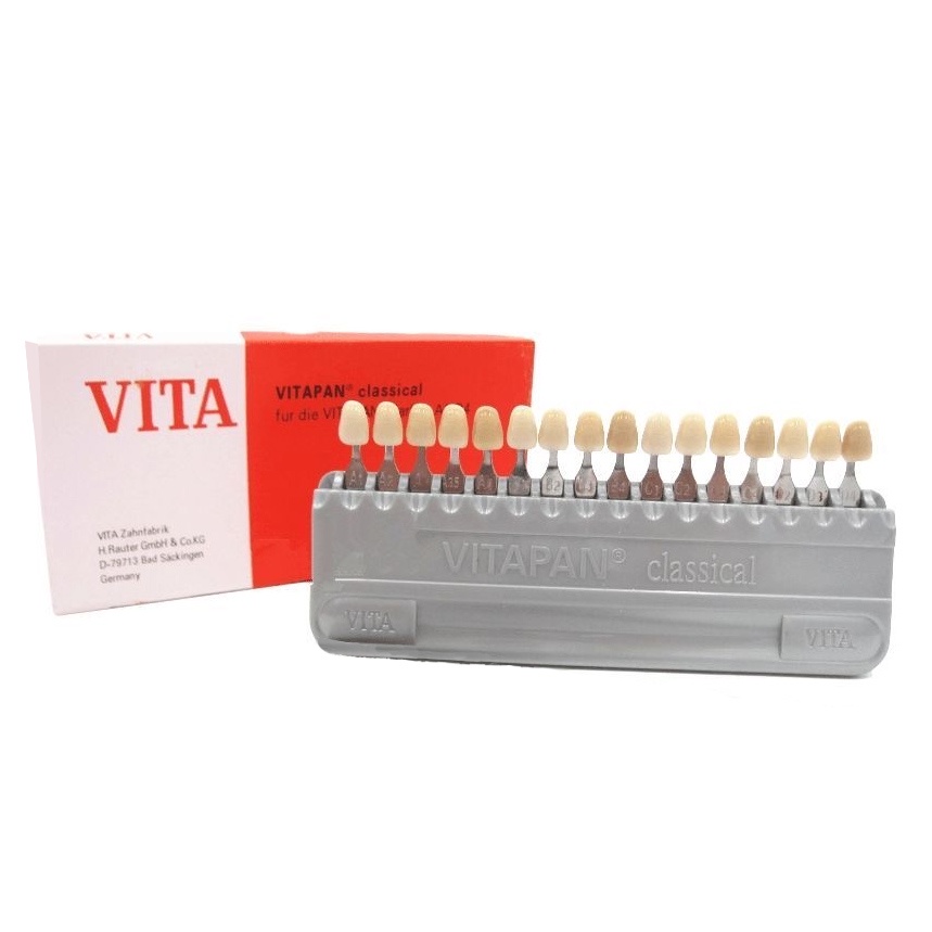 Porcelain Tooth Model VITA Pan Classical 16 Color Tooth Shade Guide ...